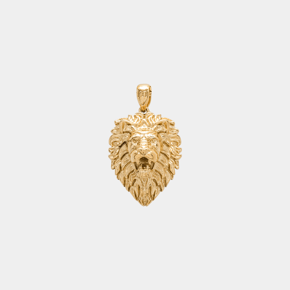 14k Gold Plated deals Lion Pendant