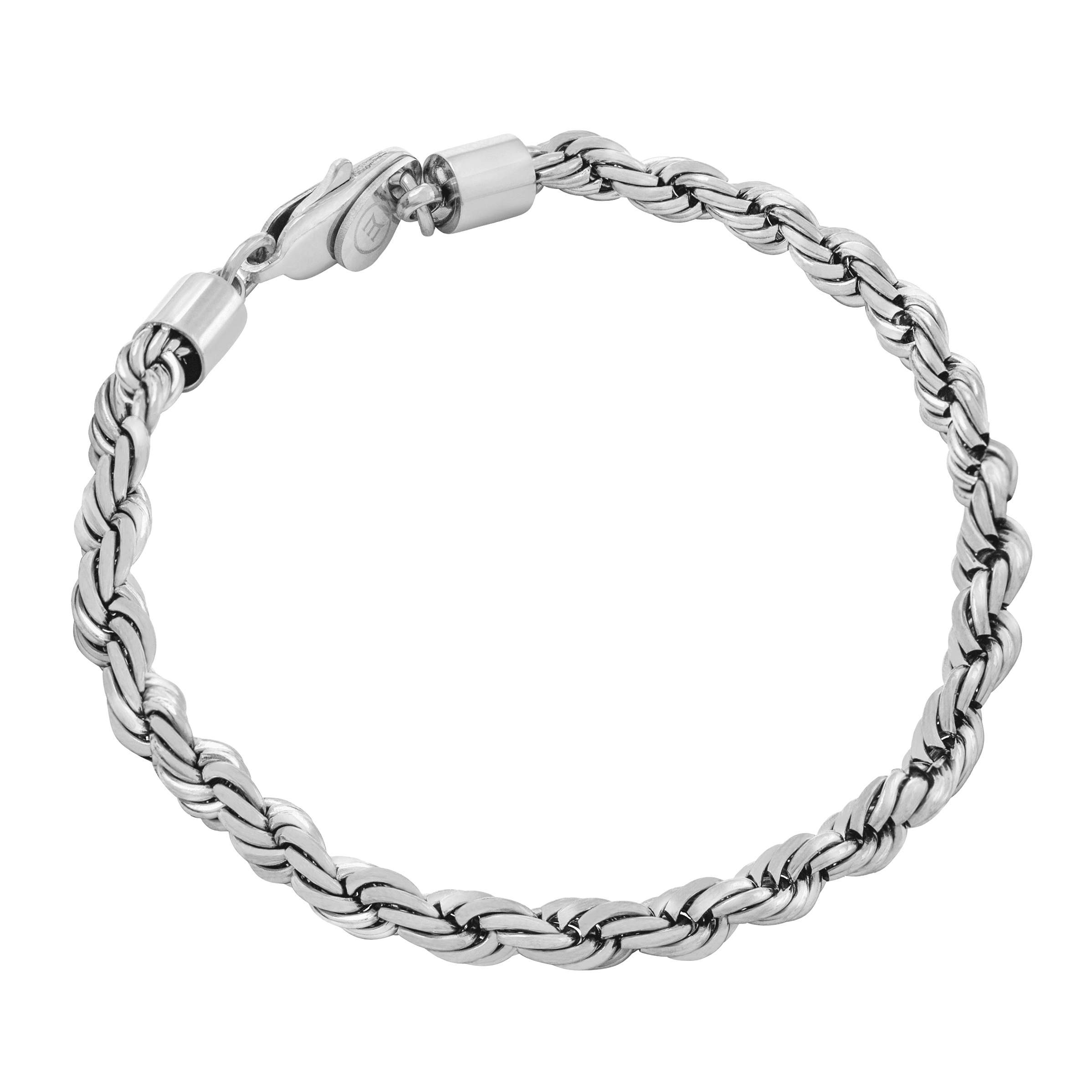 5mm Rope Chain + Bracelet Bundle Set - Premium 316L Stainless