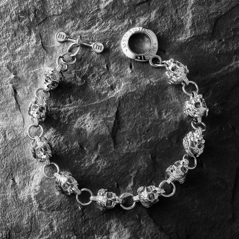 Dead Emperor Bracelet - White Gold