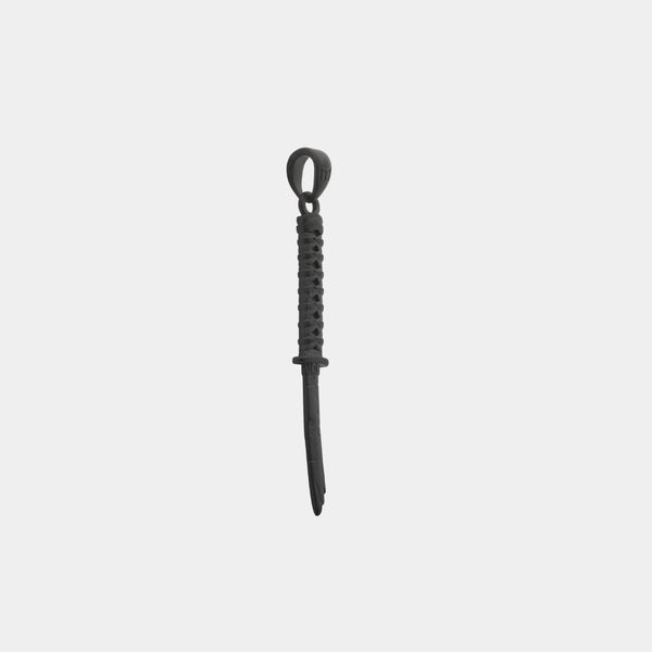 Shattered Katana Pendant - Black - Marcozo