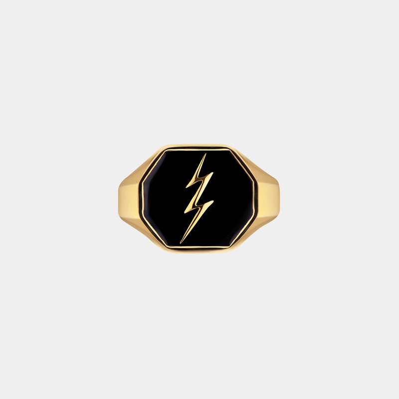 Thunderbolt Ring - Gold - Marcozo