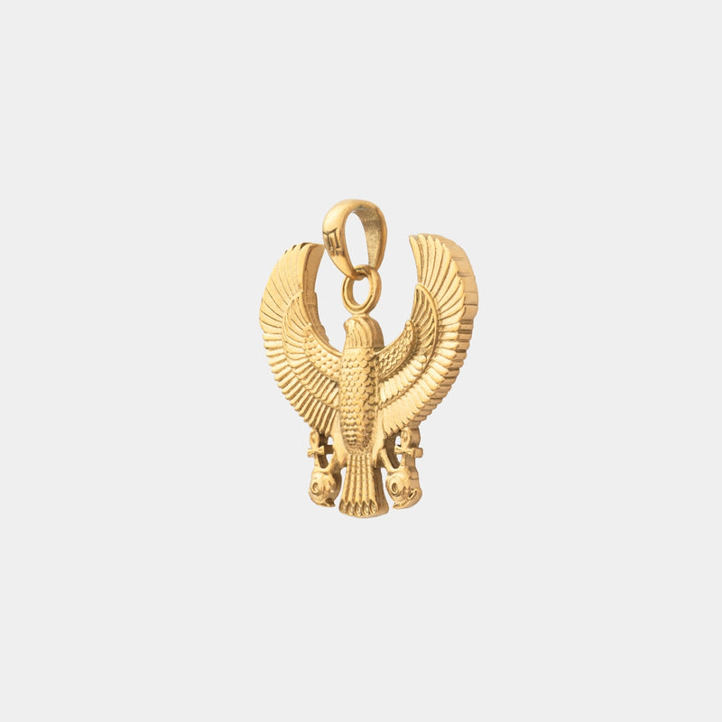 Horus Bird Pendant - Gold