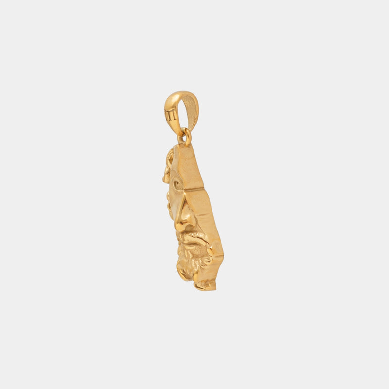 Fragmented Marcus Pendant - Gold - Marcozo