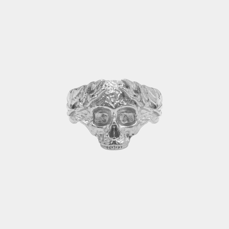 Dead Emperor Ring - White Gold