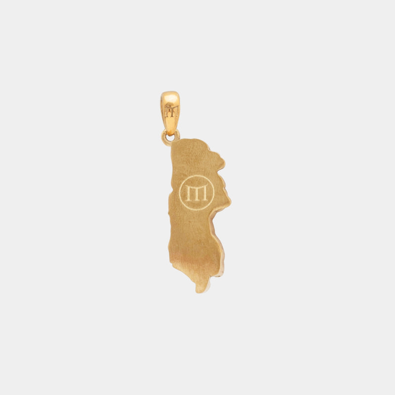 Fragmented Marcus Pendant - Gold