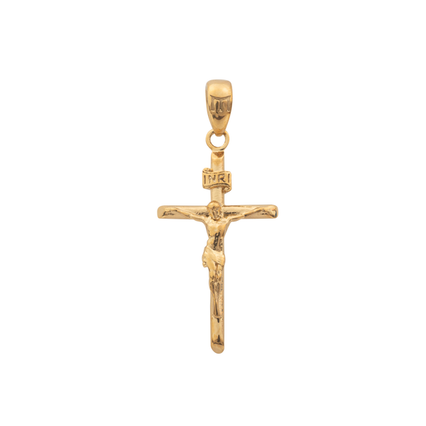 Classic Crucifix Pendant - Gold - Marcozo