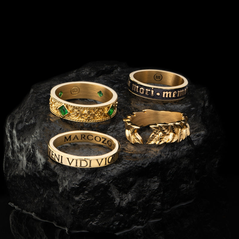 Memento Mori Ring - Gold