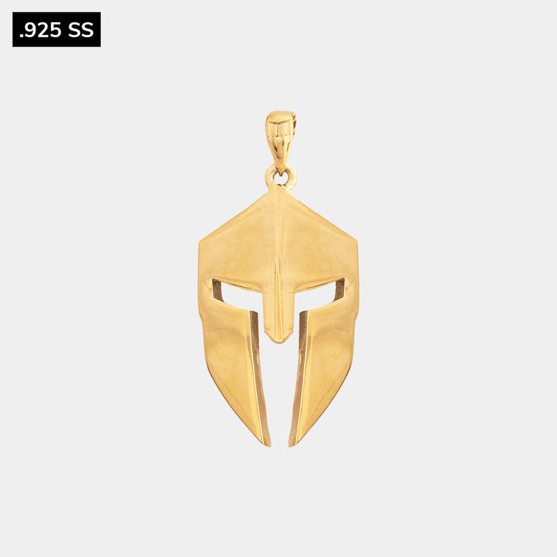 Spartan Helmet Pendant Vermeil - Marcozo