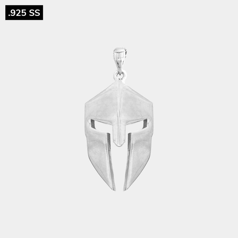 Spartan Helmet Pendant Sterling Silver - Marcozo