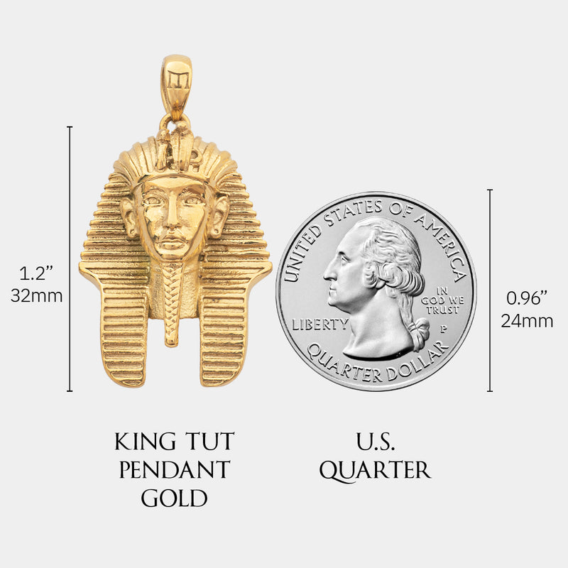 King Tut Pendant - Gold