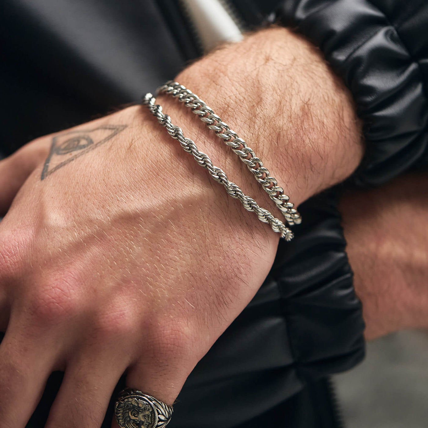 ilver Diamond Cut Rope Bracelets - 925 Sterling | Lirys Jewelry – Liry's  Jewelry