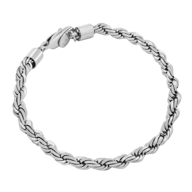 Dainty Initial Bracelet 14K Gold - 4 Letters | LeMel – LeMel